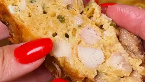 Куриный кекс: рецепт сочного мясного блюда