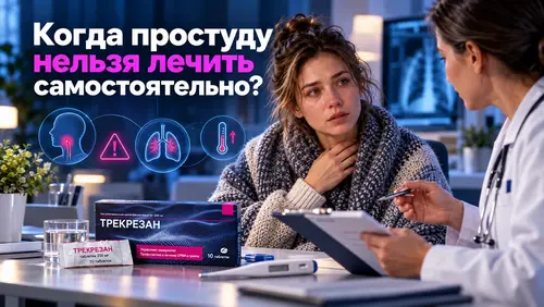 Когда простуду нельзя лечить самостоятельно?