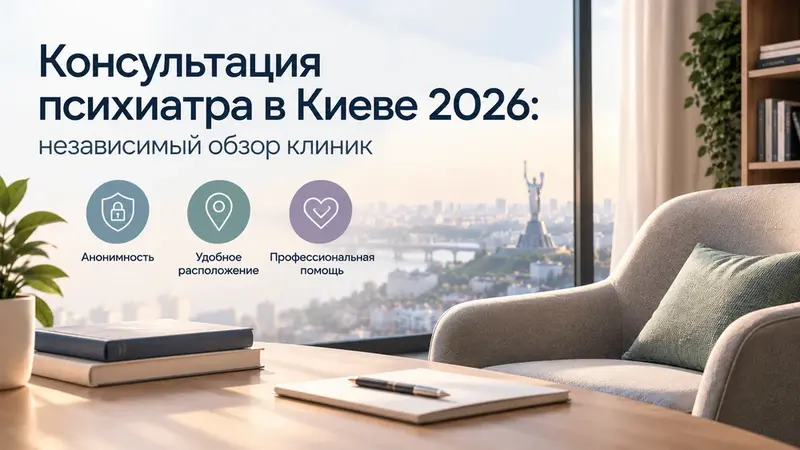 Независимый обзор: где в Киеве в 2026 году реально можно анонимно попасть к психиатру (без учета)