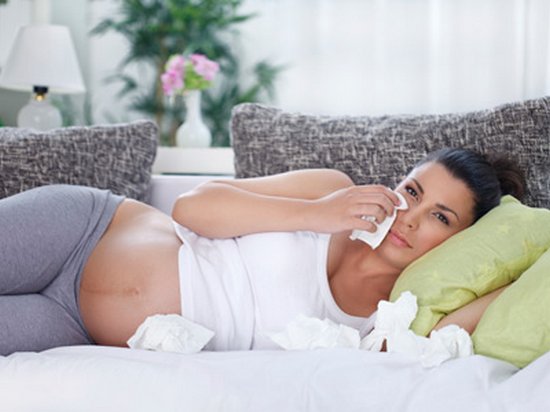 Лечение насморка при беременности