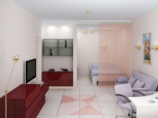 Малогабаритная квартира: варианты интерьера, разделение на зоны