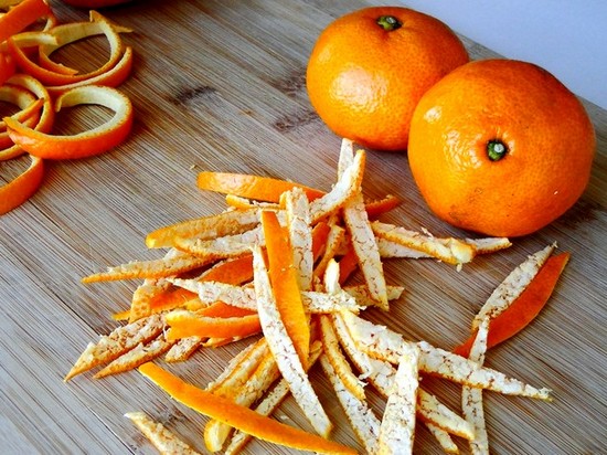 Что можно сделать с сухими мандариновыми и апельсиновыми корками?